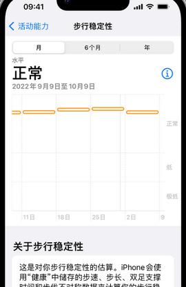 翼城iPhone手机维修如何在iPhone开启'步行稳定性通知'