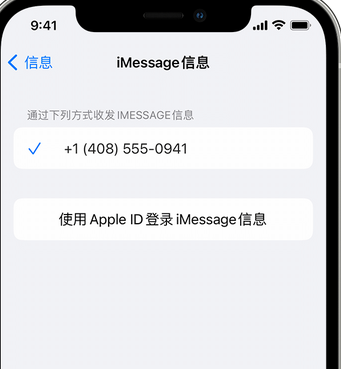 翼城apple维修iPhone上无法正常发送iMessage信息 